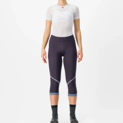 Bermuda donna Castelli Velocissima DT - Viola