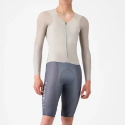 Body Castelli Body Paint 5 TT Speedsuit - Grigio chiaro