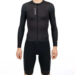 Body maniche lunghe All4cycling Team - Nero