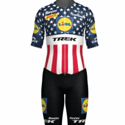 Body Santini Lidl Trek 2025 Aero Roadsuit - Campione USA