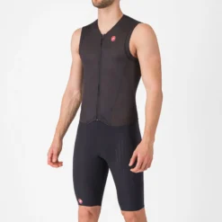 Body senza maniche Castelli Free Sanremo 3 Suit - Nero
