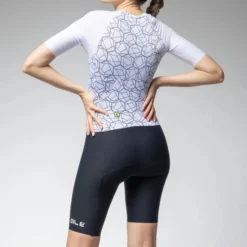 Body donna Ale Tri Focus - Bianco