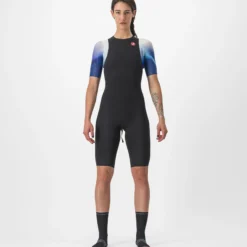 Body donna Castelli Elite Swim Skin - Nero