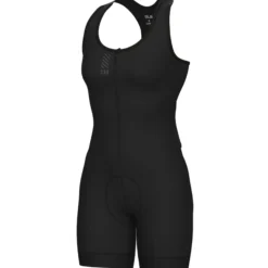 Body donna senza maniche Ale Pragma Color Block - Nero