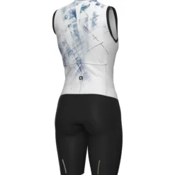 Body donna senza maniche Ale Pragma Mirror - Bianco