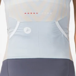 Body donna senza maniche Castelli Free Sanremo 3 Suit - Azzurro