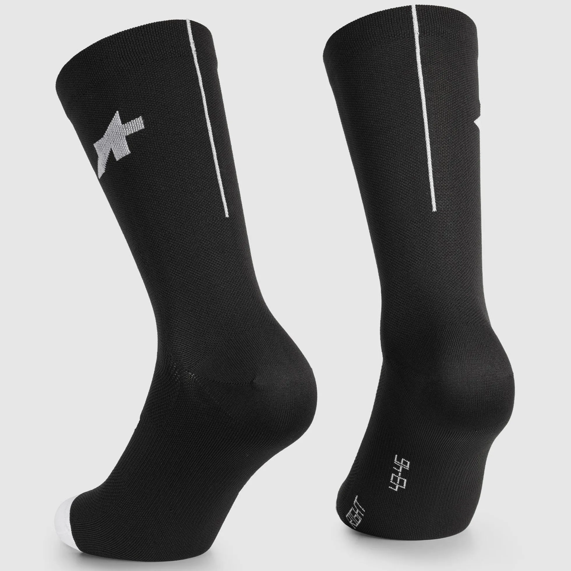 Calze Assos R S9 Twin Pack - Nero