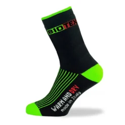 Calze Biotex Thermiche - Nero Verde Fluo