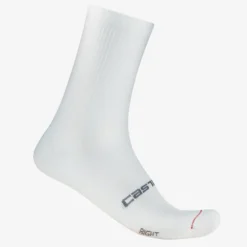 Calze Castelli Espresso 18 - Bianco