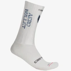 Calze Castelli Fast Feet Aero Bullet - Bianco