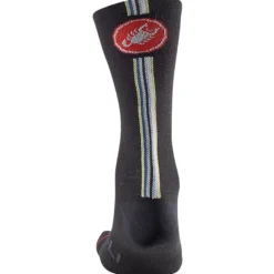 Calze Castelli Racing Stripe 18 - Nero