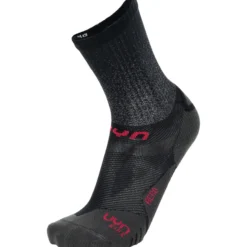 Calze donna UYN Cycling Aero - Nero rosa
