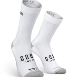 Calze Gobik Iro 2.0 logo - Bianco