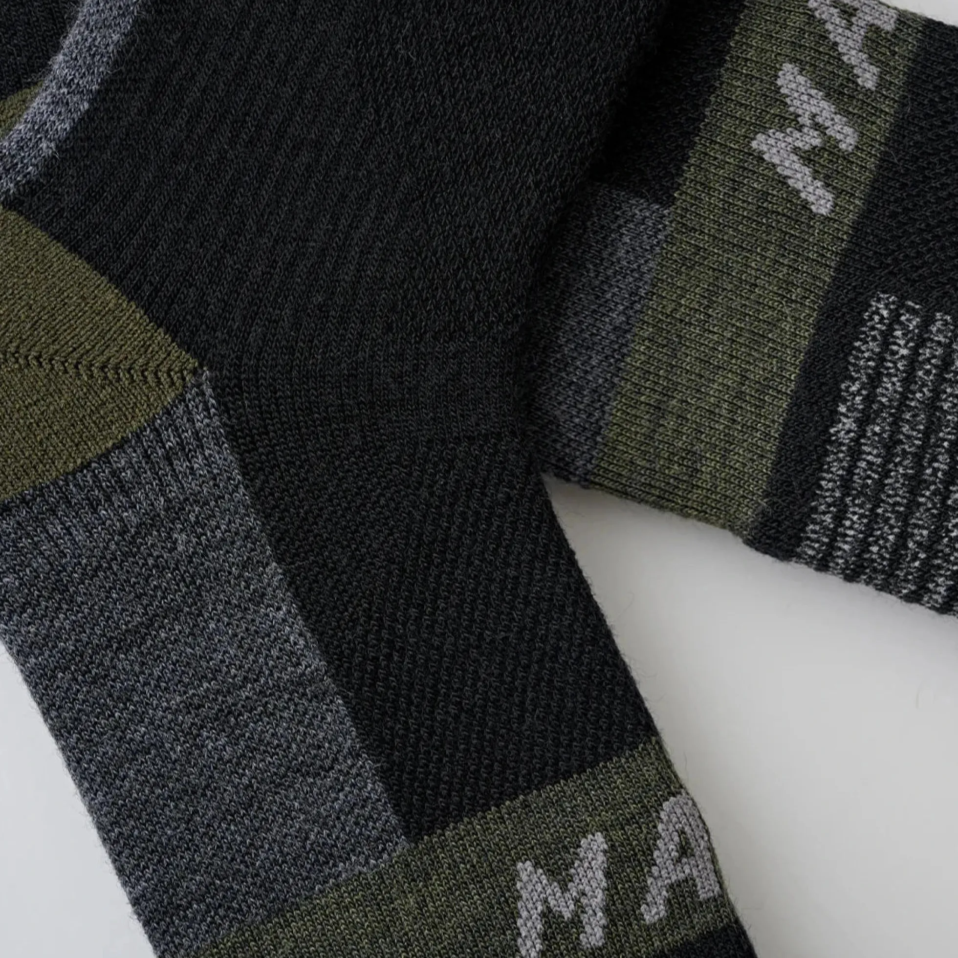 Calze Maap Alt_Road Merino - Nero verde