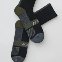 Calze Maap Alt_Road Merino - Nero verde