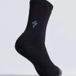 Calze Specialized Merino Deep Winter Tall - Nero