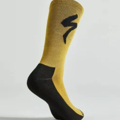 Calze Specialized Primaloft Lightweight Tall Logo - Oro