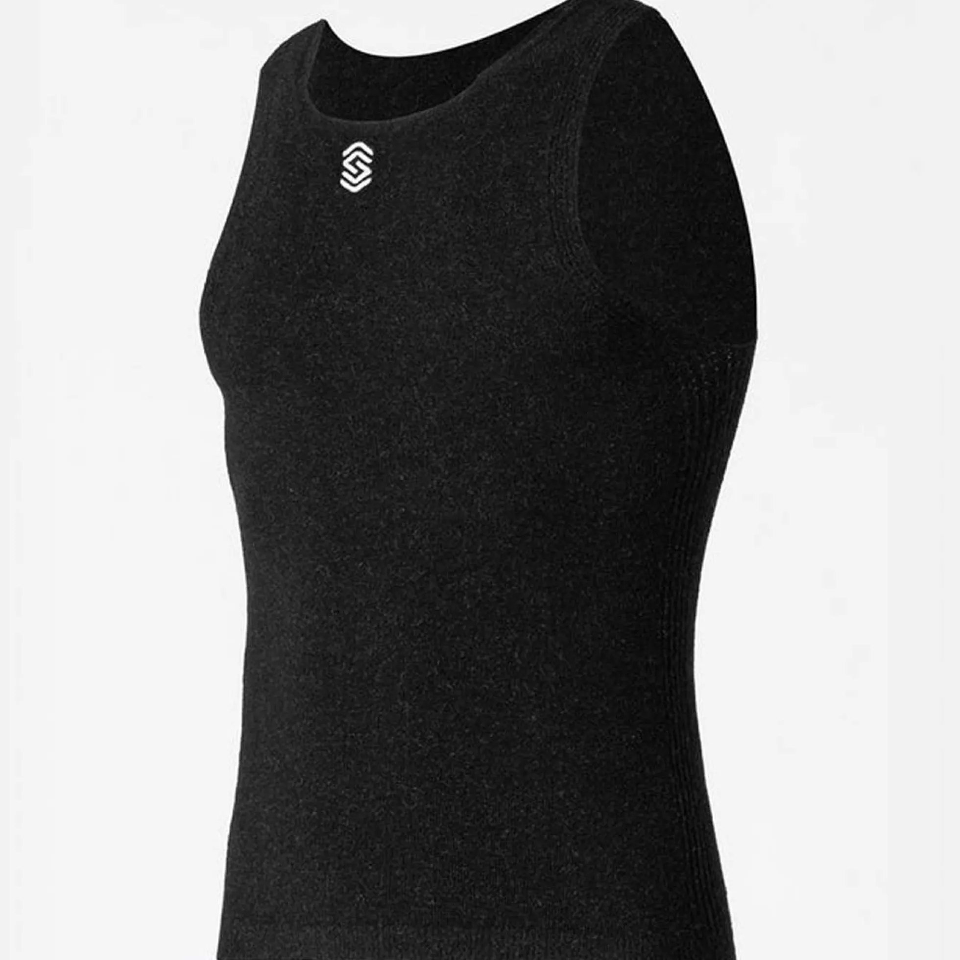 Canotta Silverskin Stay Fresh - Nero