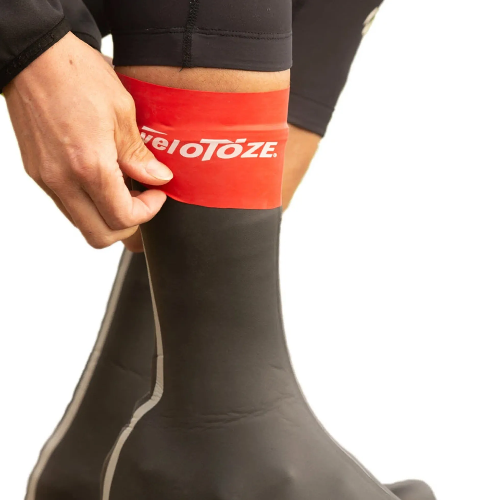 Cavigliera impermeabile VeloToze - Rosso