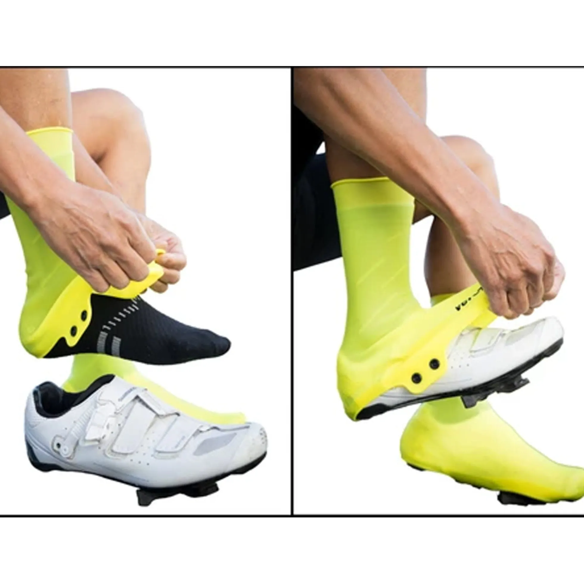 Copriscarpe VeloToze Tall Road Snap - Nero