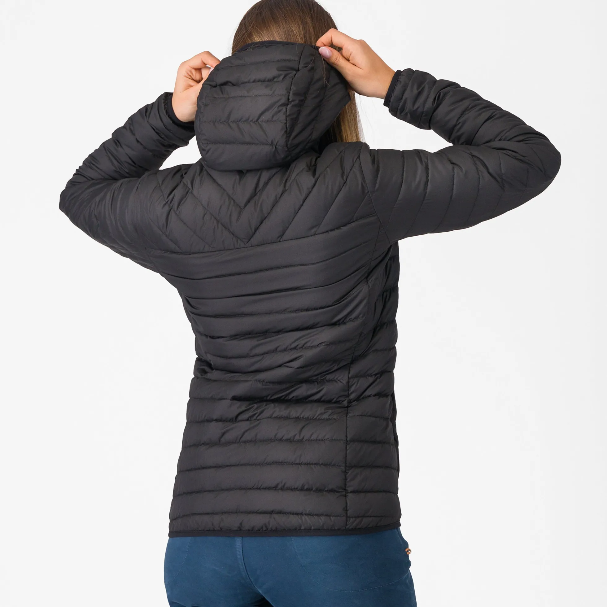 Giacca donna Castelli Classico Puffy - Nero