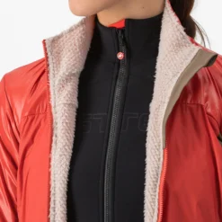 Giacca donna Castelli Unlimited Puffy 2 - Rosso