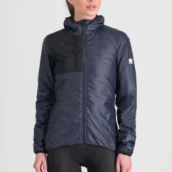 Giacca donna Sportful Supergiara Puffy - Blu