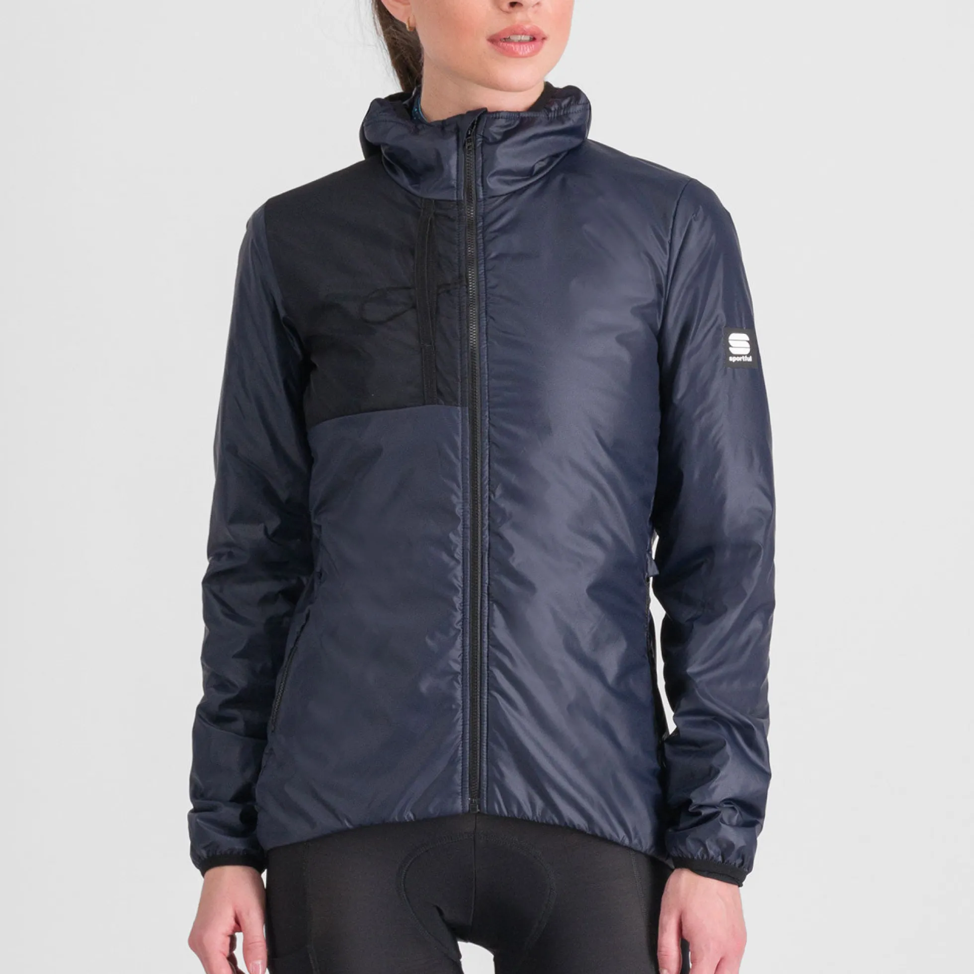 Giacca donna Sportful Supergiara Puffy - Blu