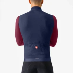 Gilet Castelli Espresso - Blu