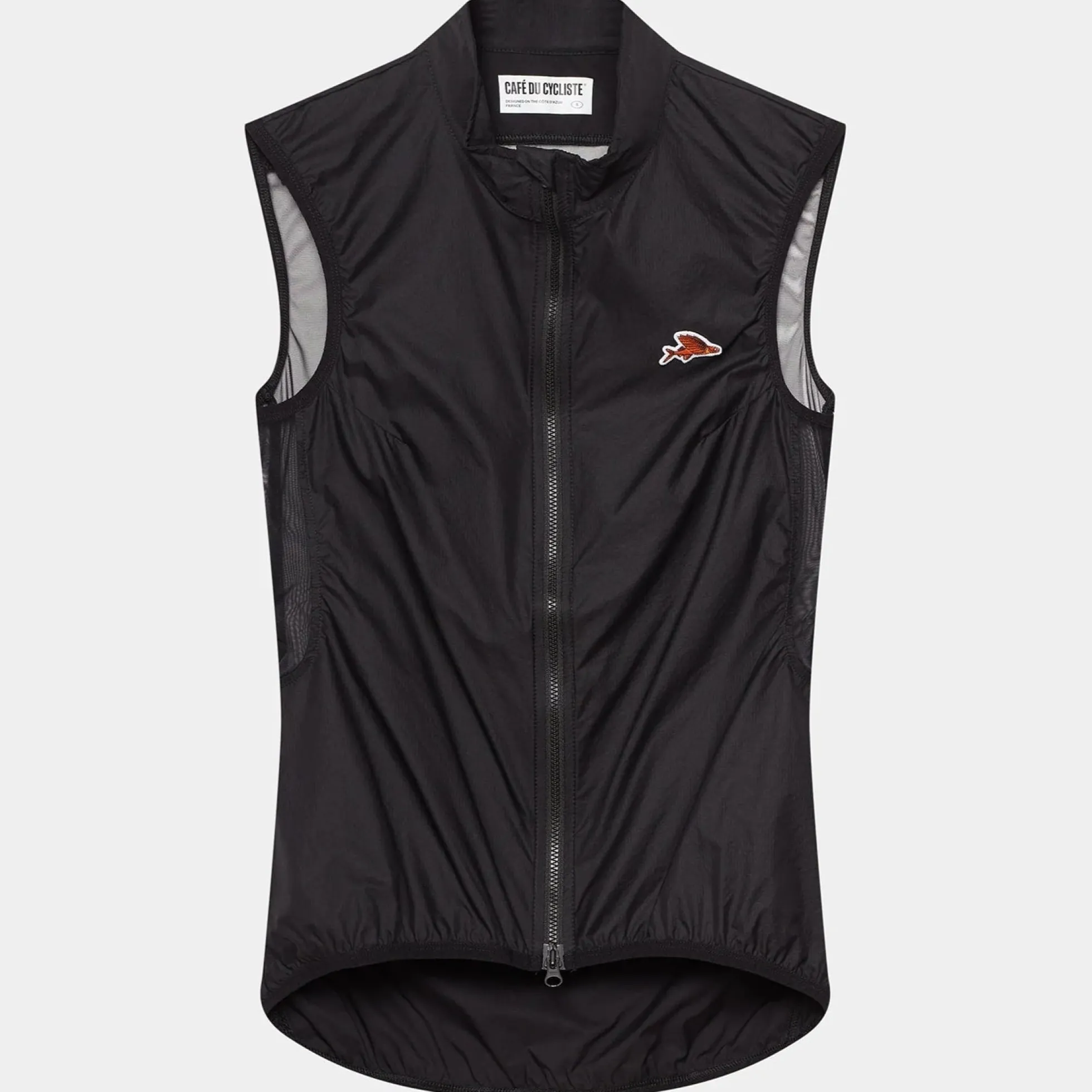 Gilet donna Cafe du Cycliste Edith - Nero
