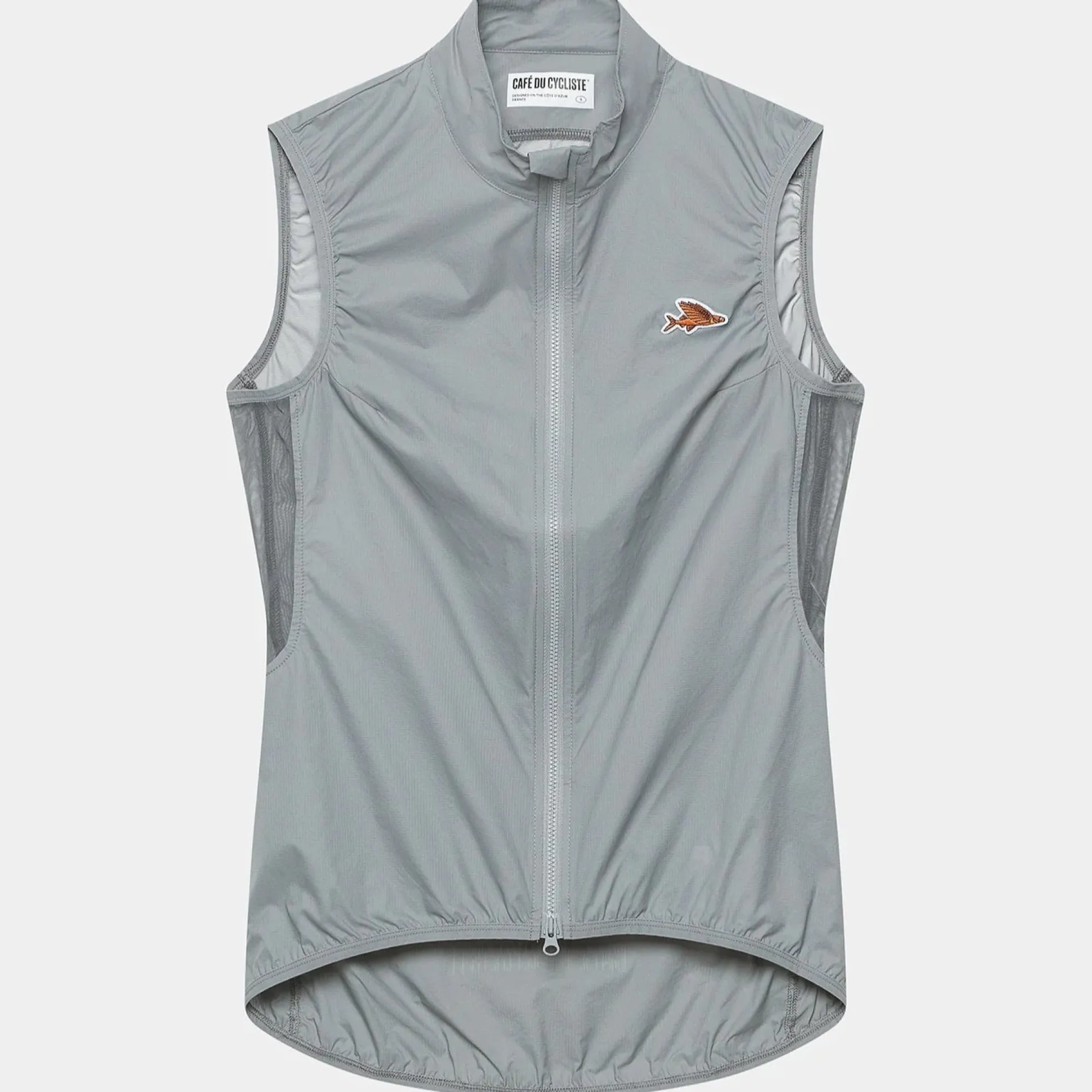 Gilet donna Cafe du Cycliste Edith - Grigio