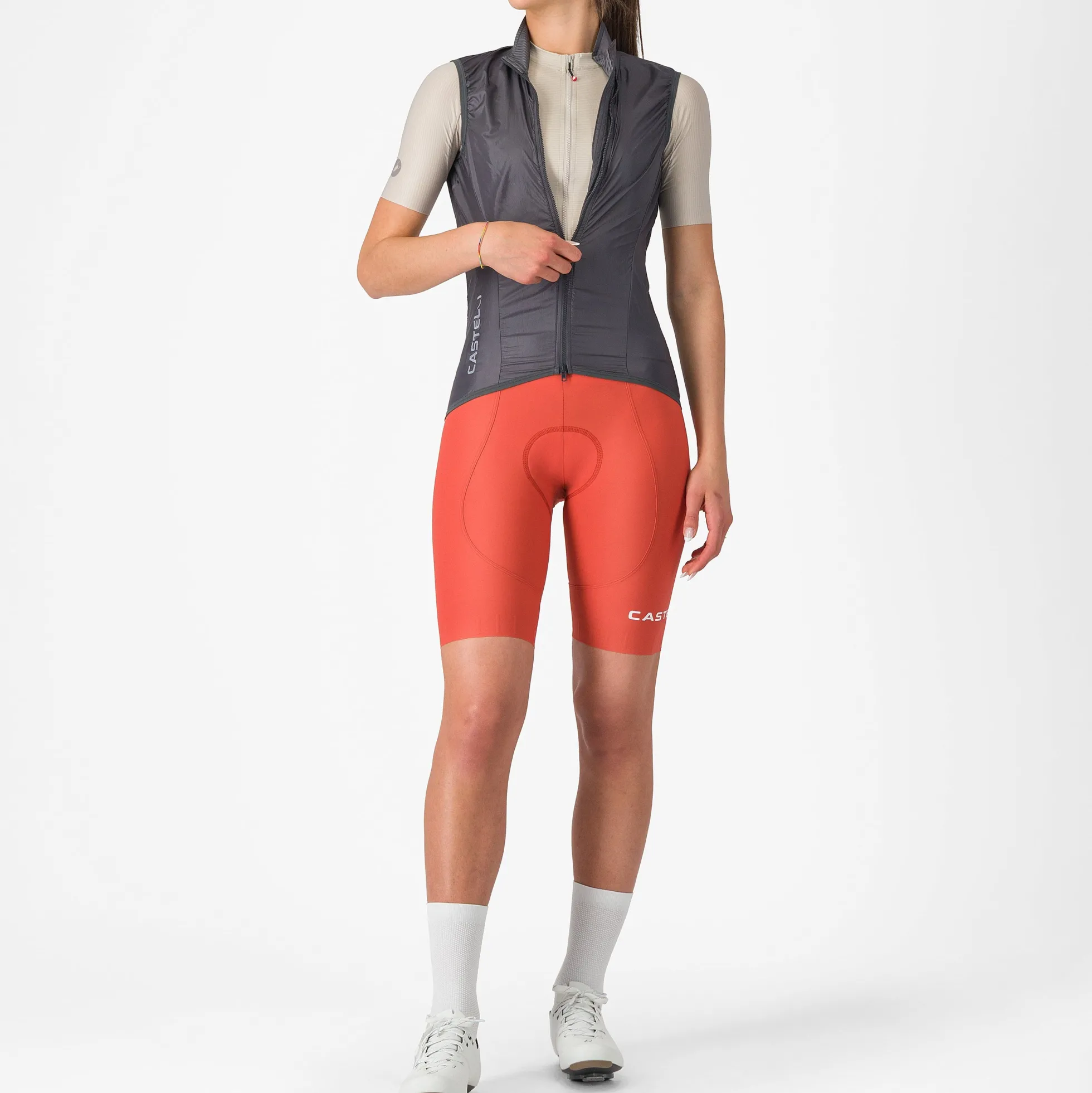 Gilet donna Castelli Aria 2 - Grigio