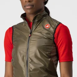 Gilet donna Castelli Aria - Verde