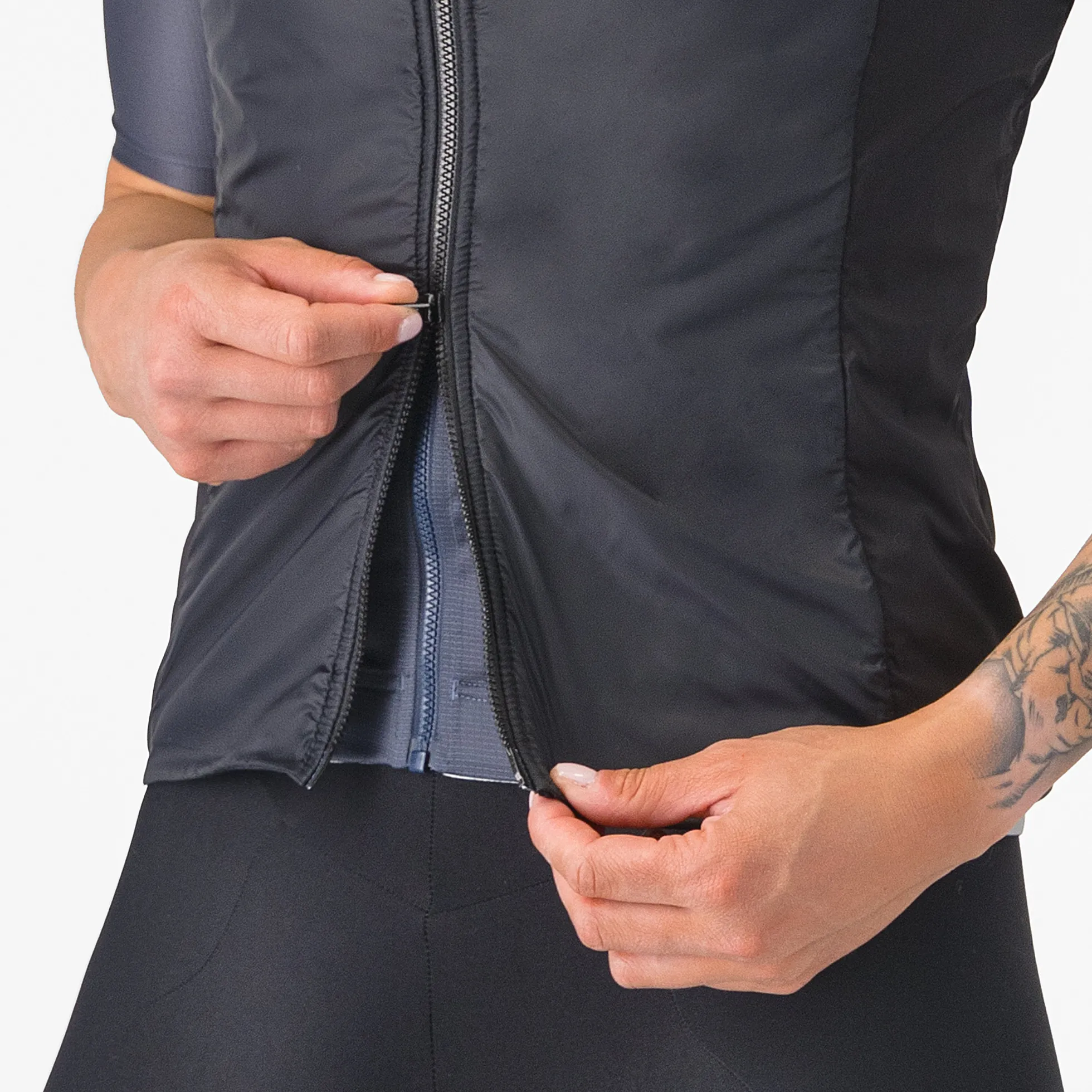 Gilet donna Castelli Fly Direct - Nero