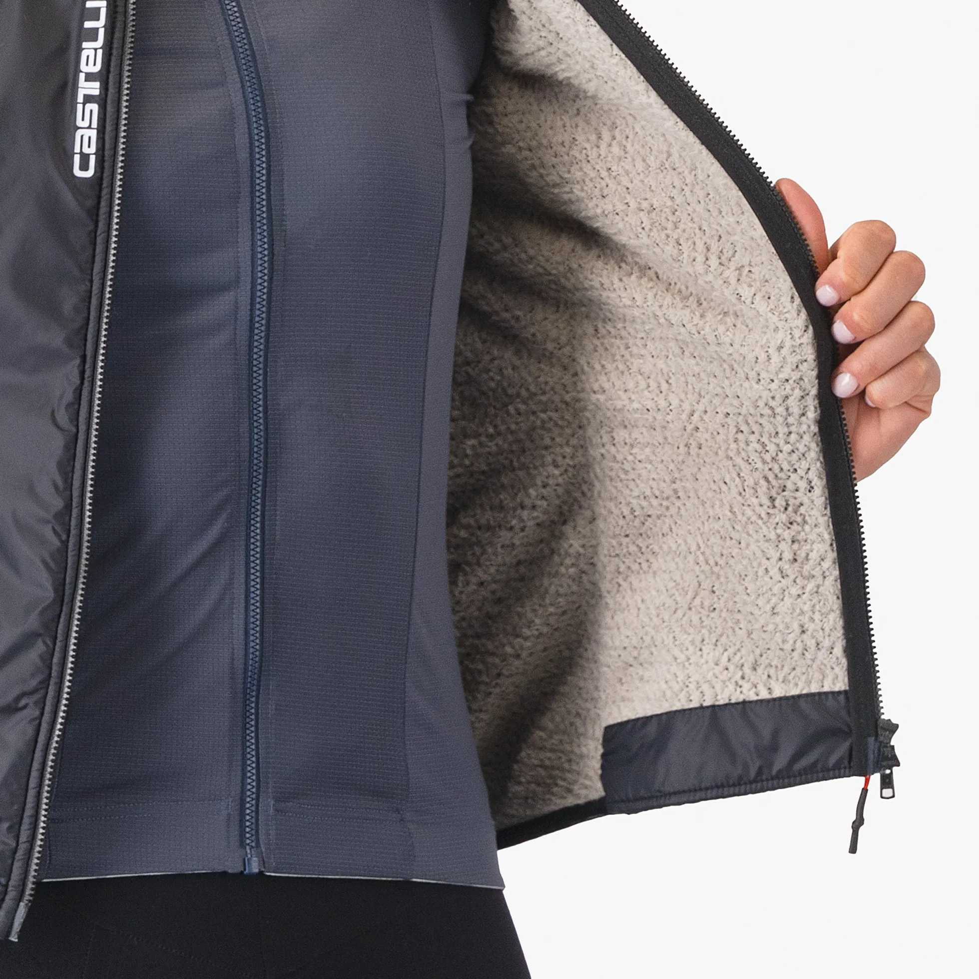 Gilet donna Castelli Fly Direct - Nero
