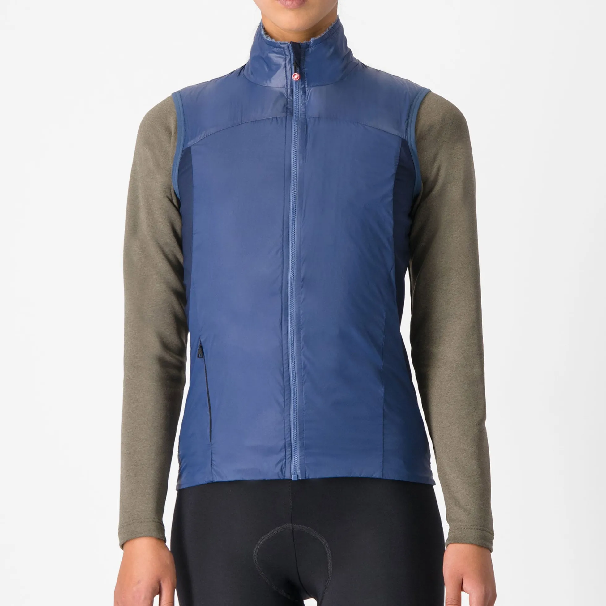 Gilet donna Castelli Unlimited Puffy - Blu