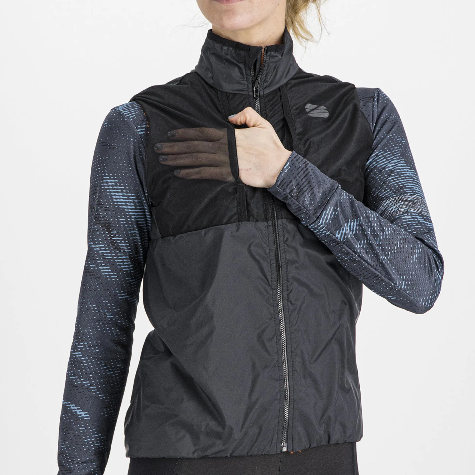 Gilet donna Sportful Giara - Nero