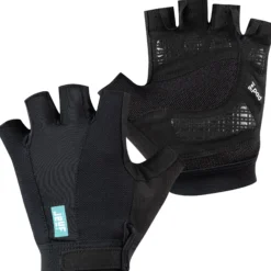 Guanti Jëuf Essential Solid corti - Nero