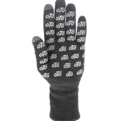 Guanti Velotoze Knitted Waterproof - Nero