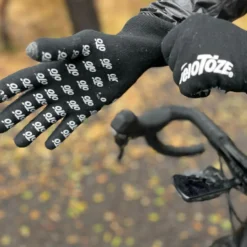 Guanti Velotoze Knitted Waterproof - Nero
