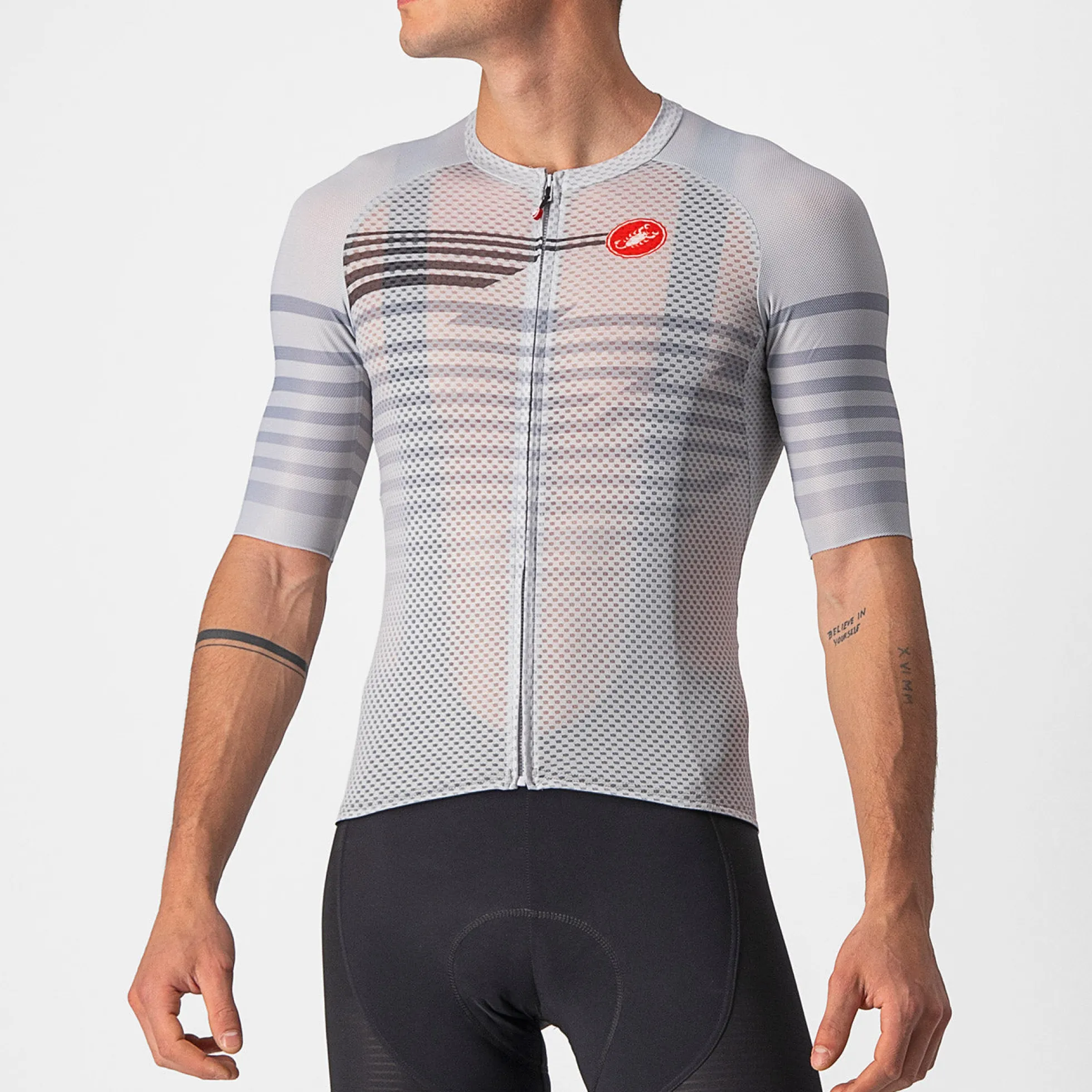 Maglia Castelli Climber's 3.0 SL - Grigio
