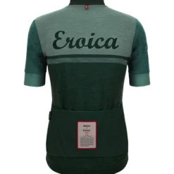 Maglia in lana Santini Eroica Valle - Verde