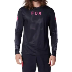 Maglia maniche lunghe Fox Ranger Taunt - Nero