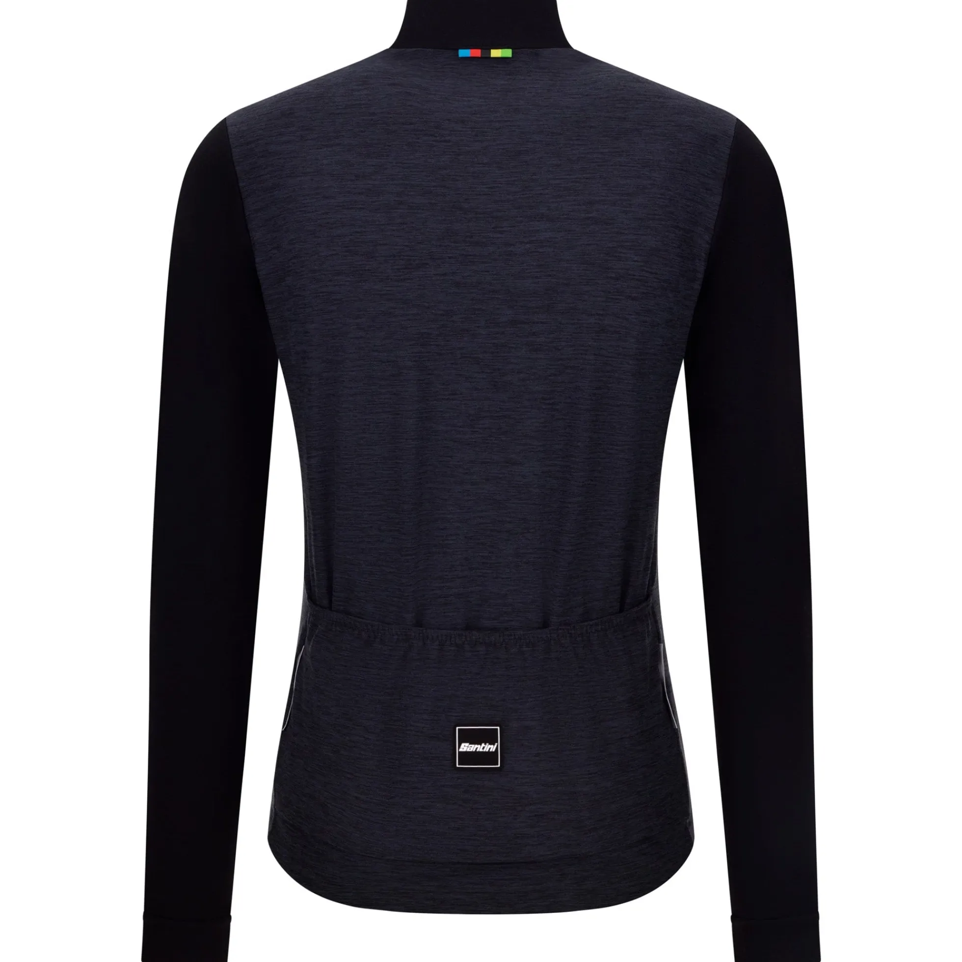 Maglia maniche lunghe Santini UCI - Nero