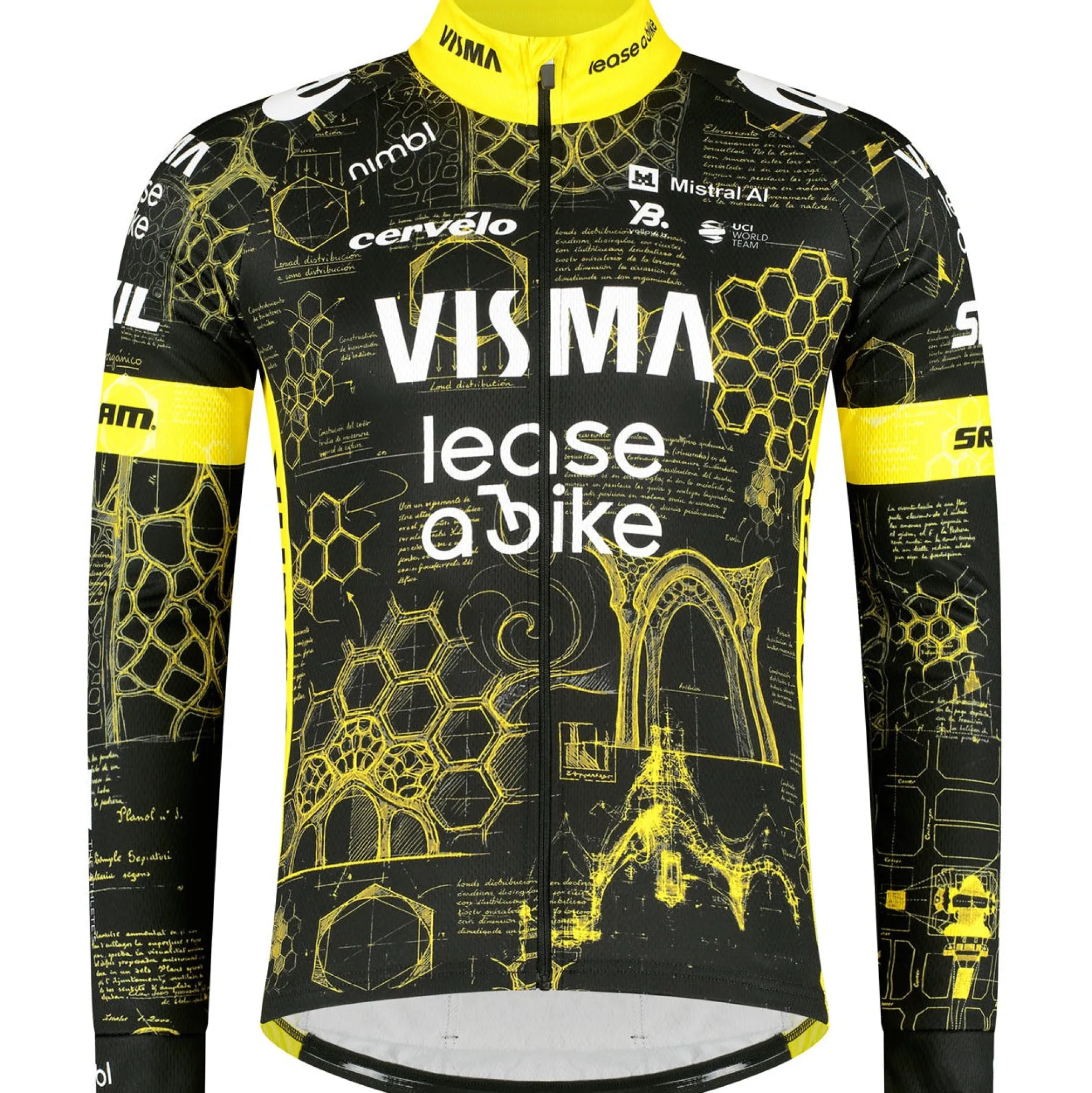 Maglia maniche lunghe Team Visma Lease a bike 2026 The Architect - Tdf