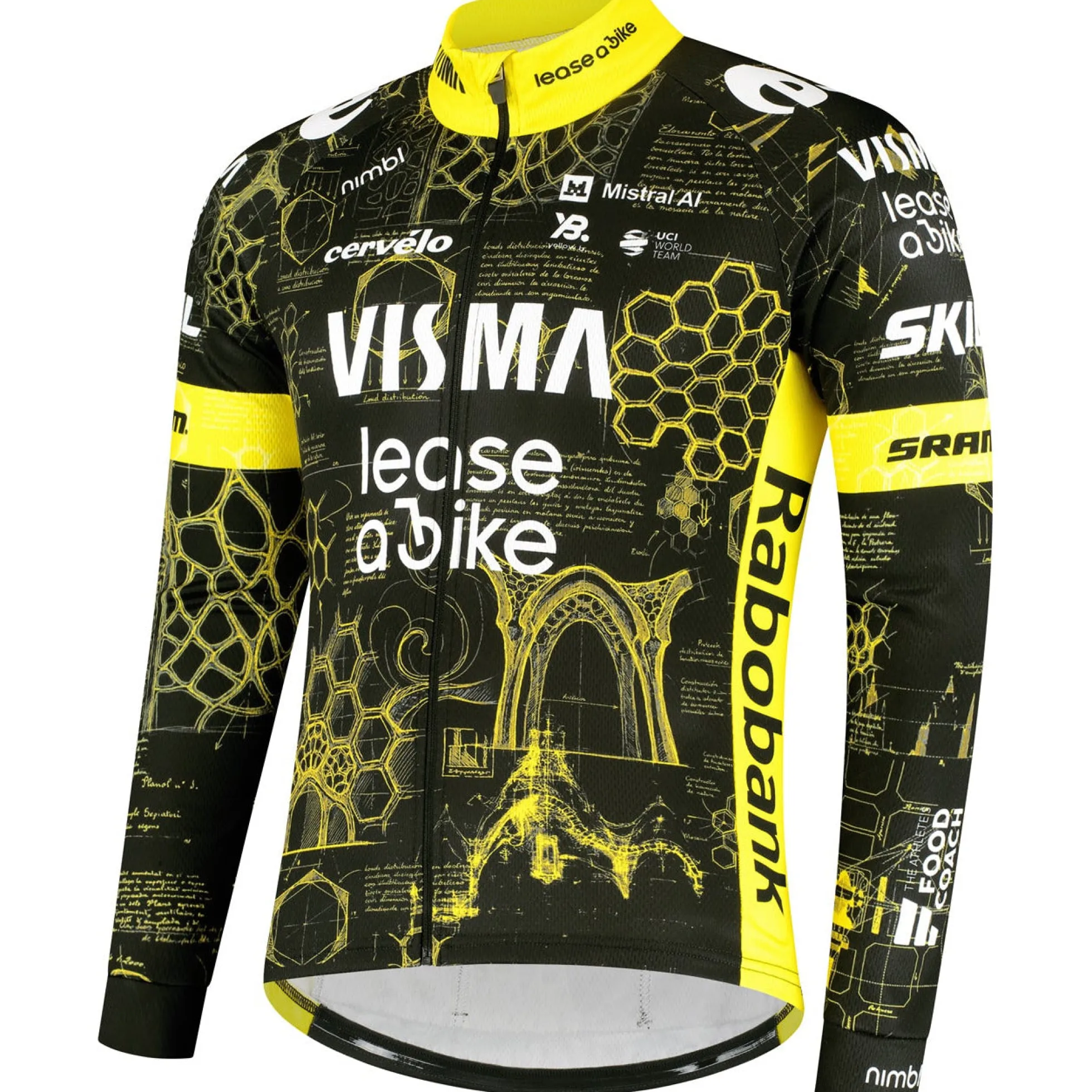 Maglia maniche lunghe Team Visma Lease a bike 2026 The Architect - Tdf