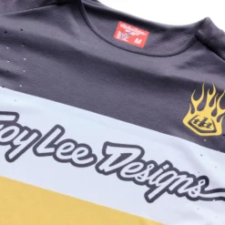 Maglia maniche lunghe Troy Lee Designs Yo Moto - Nero Giallo