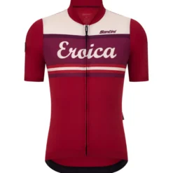 Maglia Santini Eroica Orcia - Bordeaux