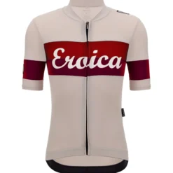 Maglia Santini Eroica Quiete - Beige