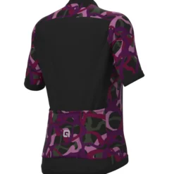 Maglia donna Ale Off Road Woodland - Viola